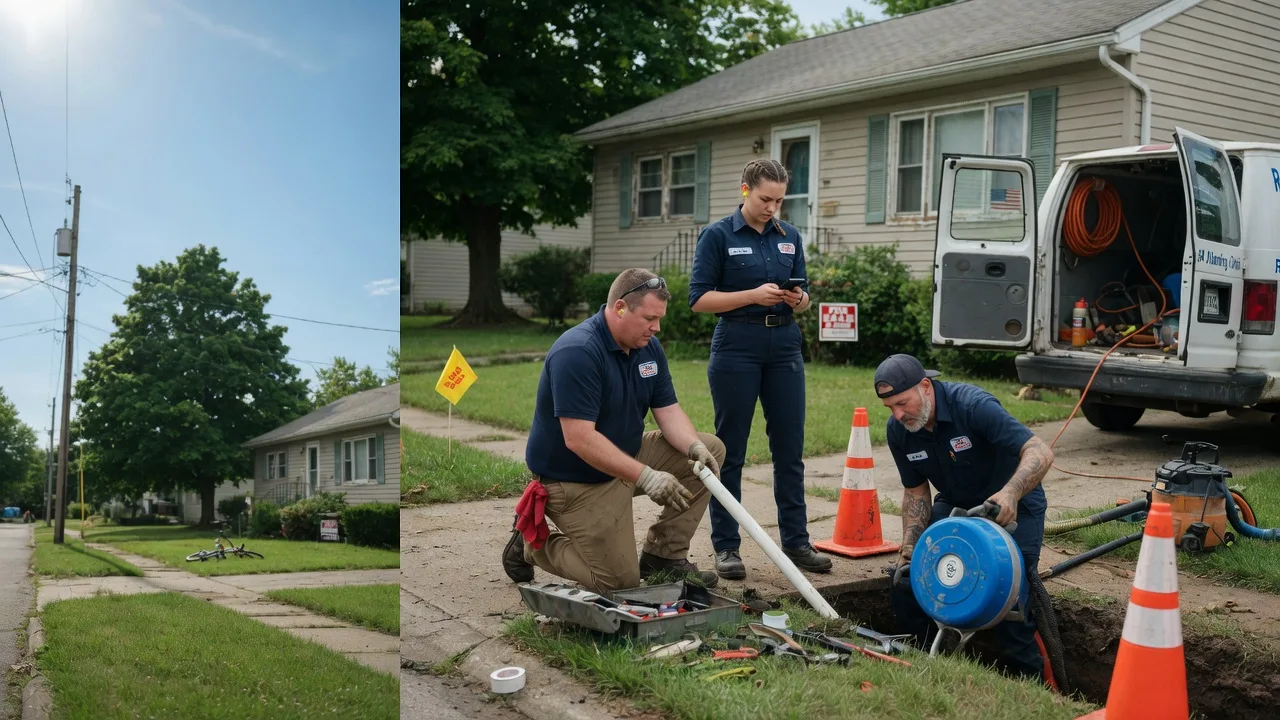 Sewer Line Repair in Crooksville, OH near me